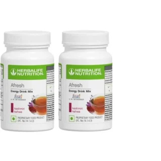 Herbalife Afresh Energy Drink Mix 40g Kashmiri Kahwa – Pack of 2